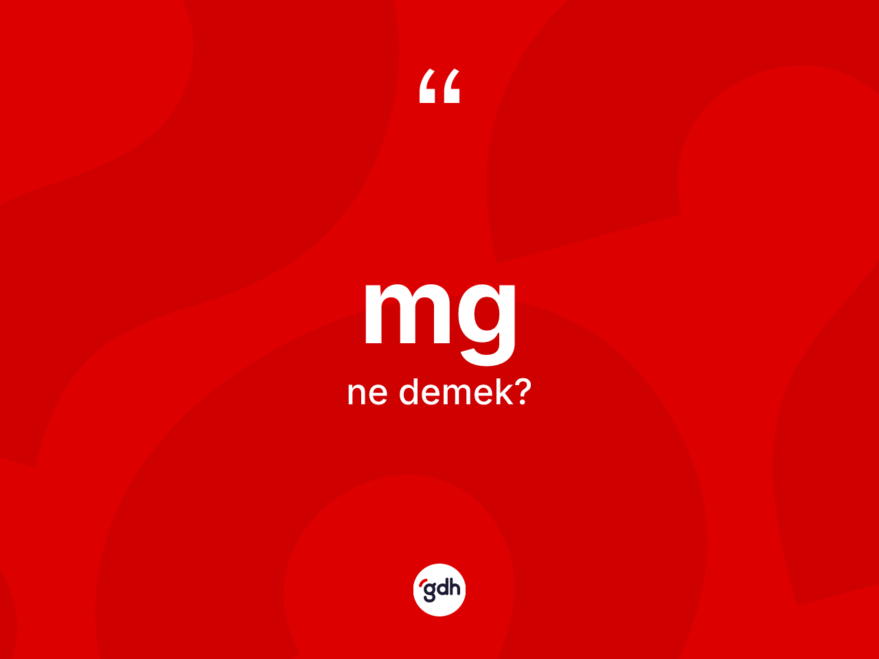 Mg kelimesi nedir? Mg kelimesinin özellikleri nelerdir?