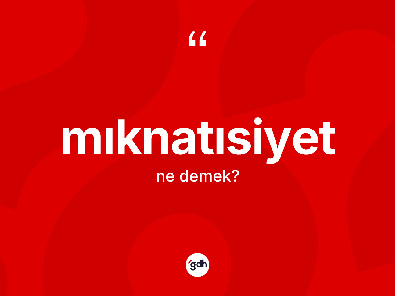 Mıknatısiyet kelimesinin anlamı nedir? Mıknatısiyetin sözlükteki anlamı nedir?
