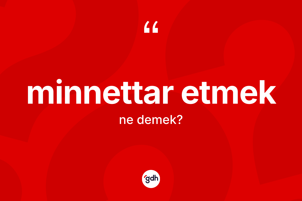 Minnettar etmek sözü ne demektir? Minnettar etmek ifadesinin kaç farklı anlamı var?