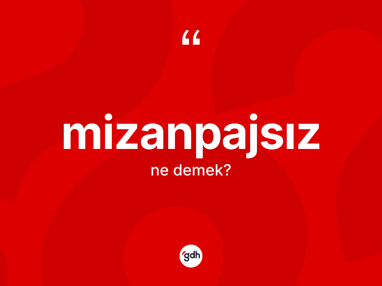 Mizanpajsız kelimesi ne anlama gelir? Mizanpajsız kelimesinin özellikleri nelerdir?