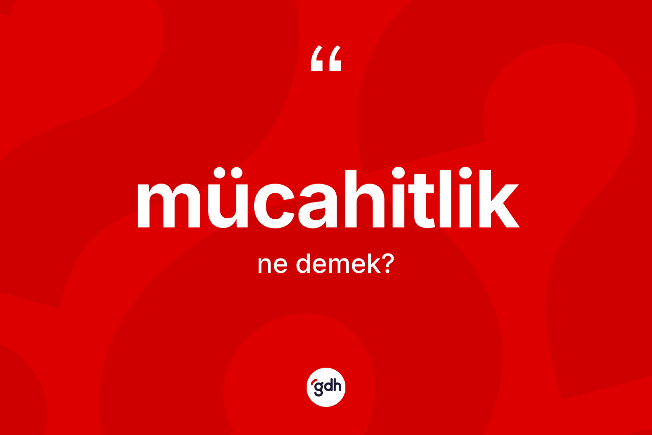 Mücahitlik kelimesinin anlamı nedir?
