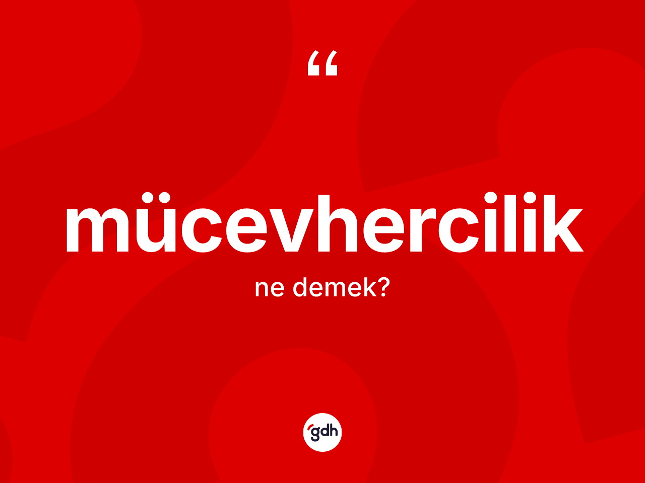 Mücevhercilik kelimesinin tanımı nedir? Mücevhercilik kelimesinin özellikleri nelerdir?