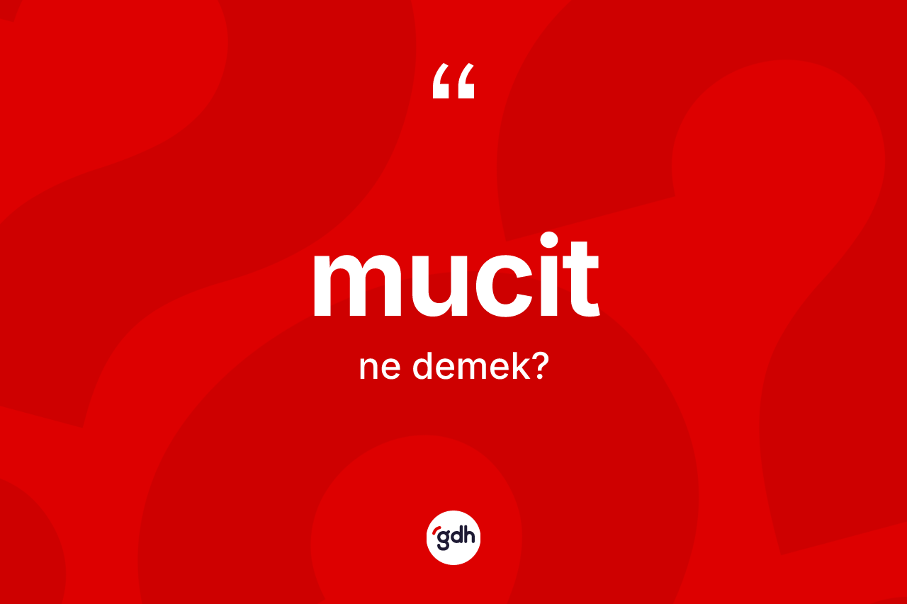 Mucit kelimesinin anlamı nedir? Mucidin kısaca tanımı nedir?