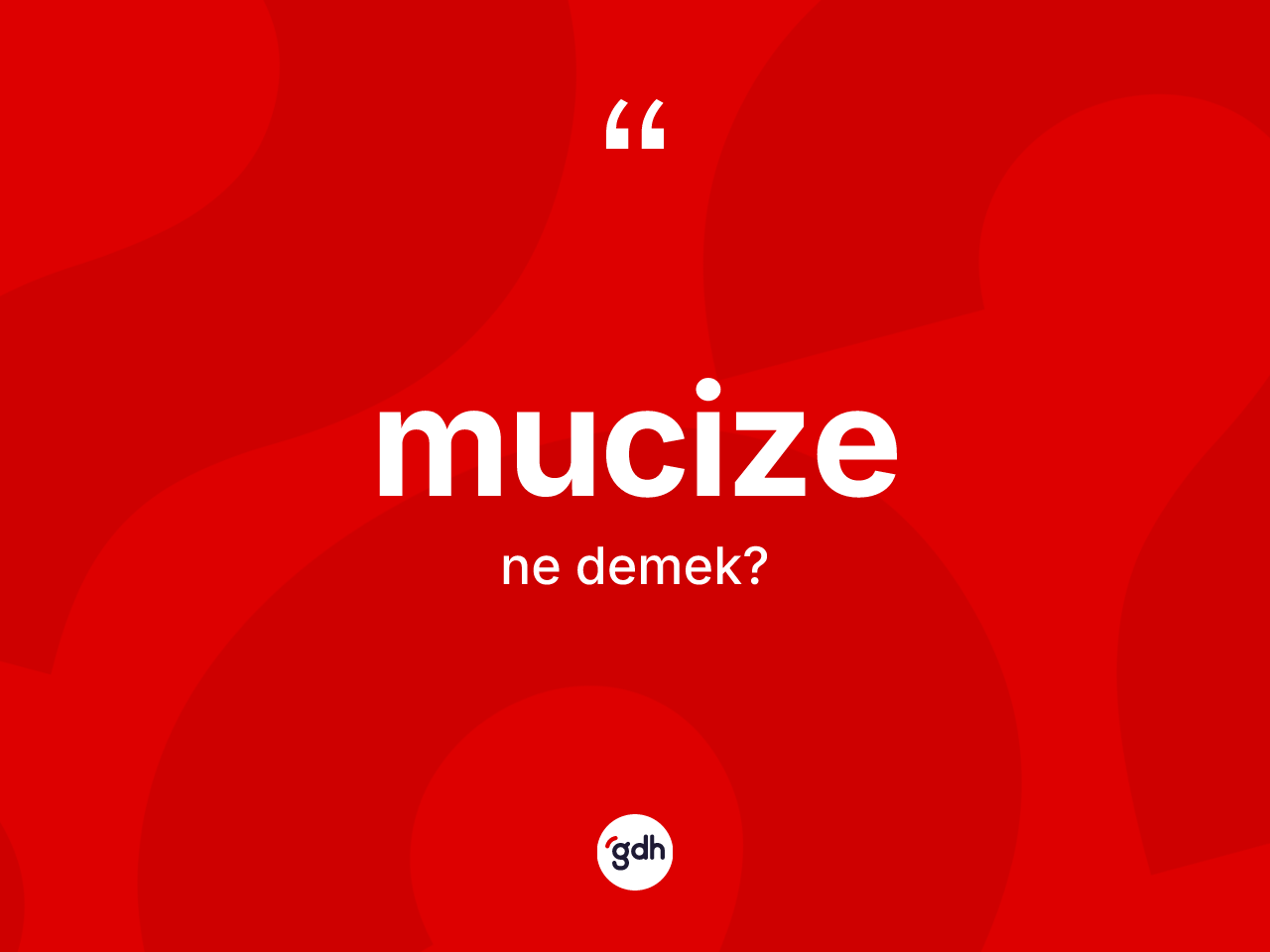 Mucize kelimesinin anlamı nedir? Mucizenin TDK'ya göre anlamı nedir?