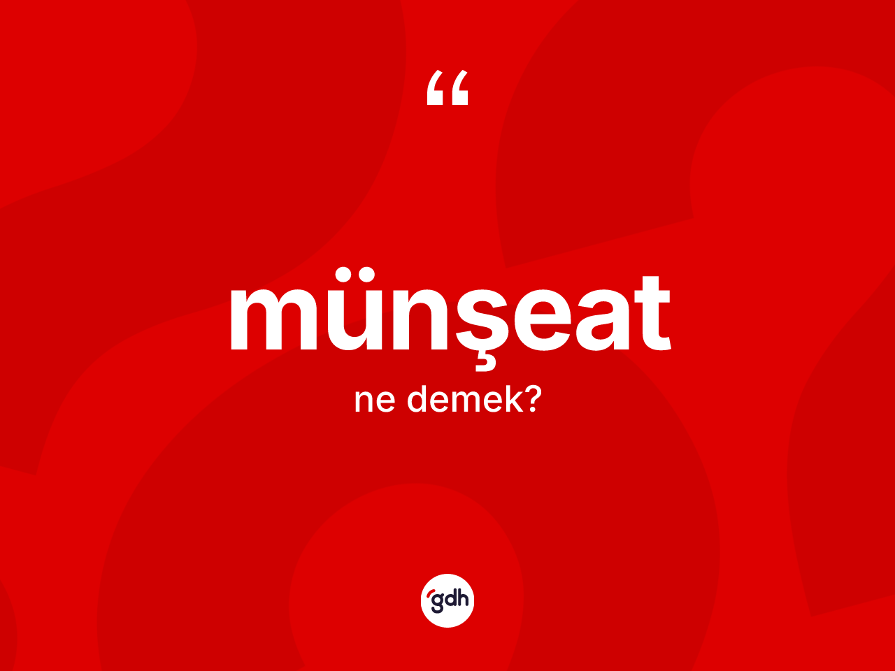 Münşeat kelimesi ne anlama gelir? Münşeatın TDK'ya göre anlamı nedir?