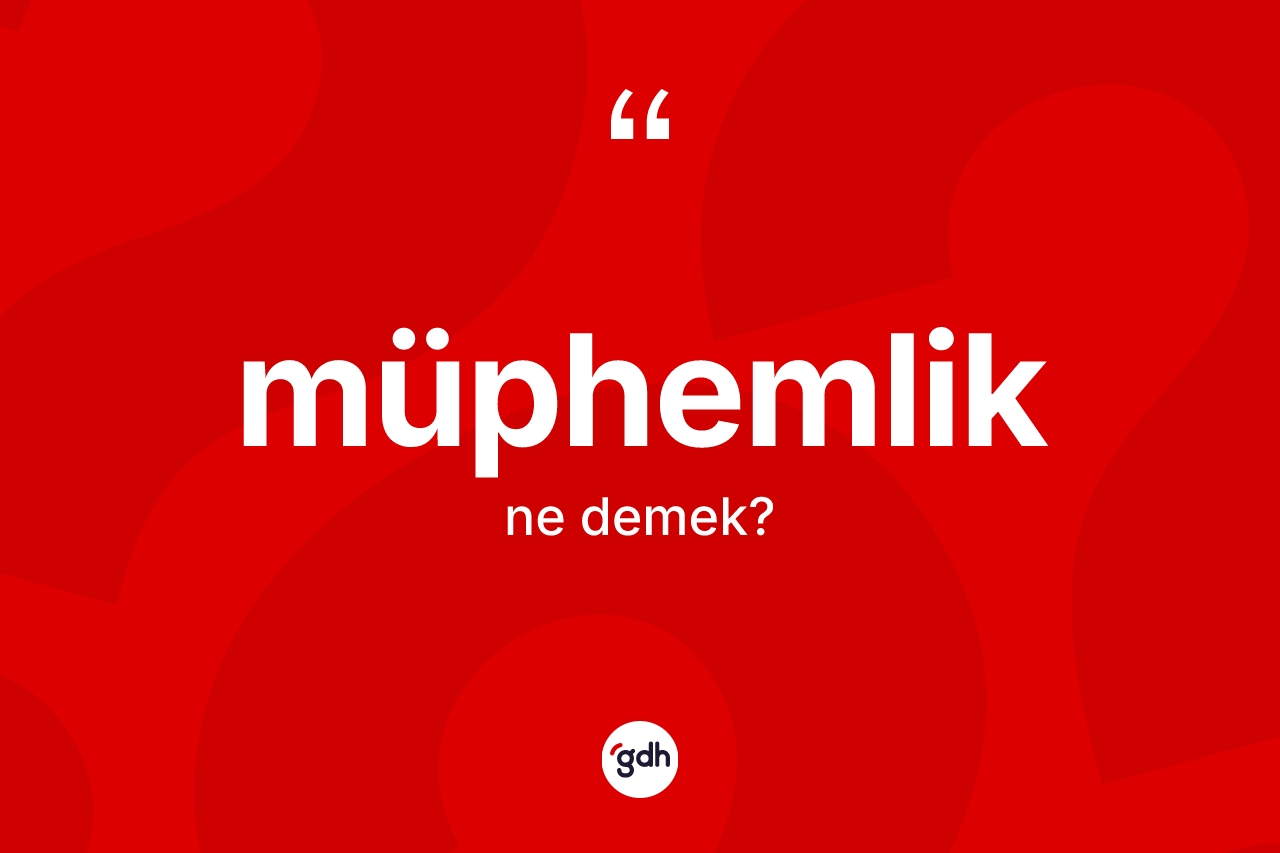 Müphemlik kelimesinin anlamı nedir?