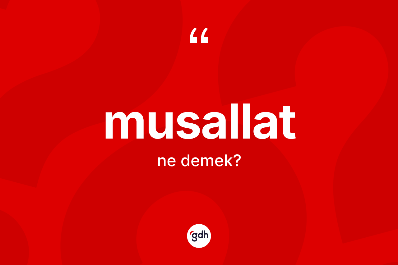 Musallat kelimesi nedir?