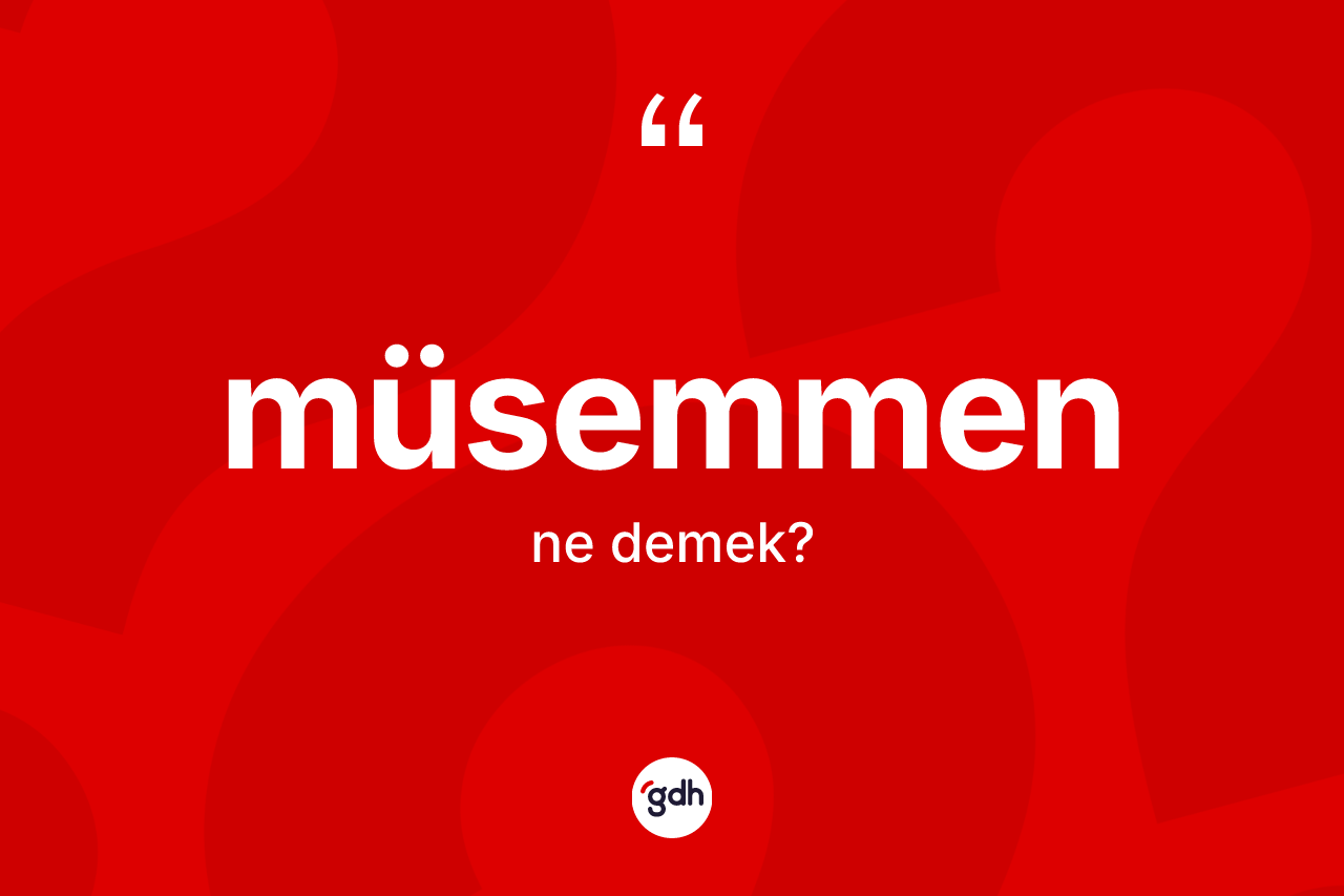 Müsemmen kelimesinin tanımı nedir? Müsemmen kelimesinin TDK'ya göre açıklaması nedir?