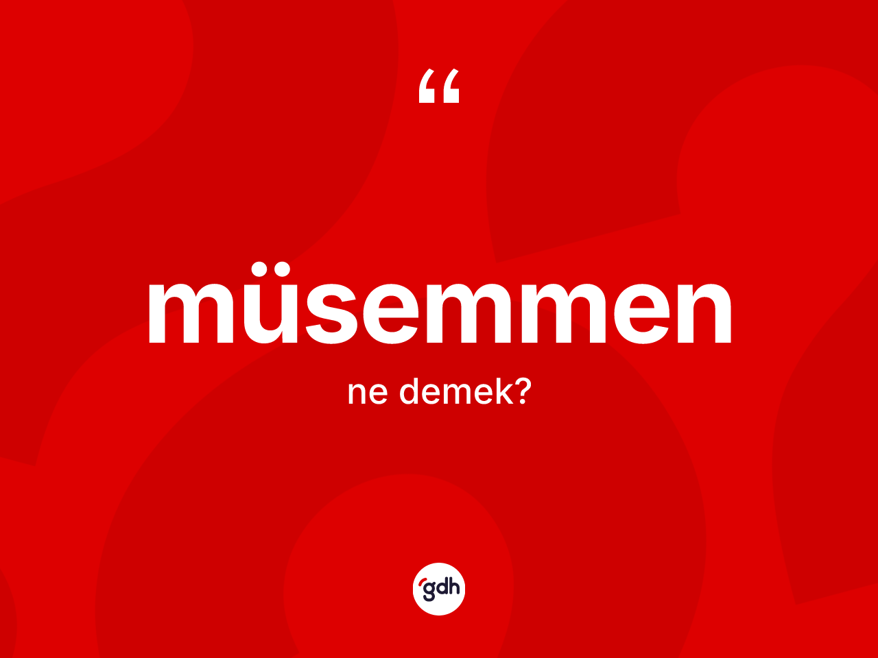 Müsemmen kelimesinin tanımı nedir? Müsemmen kelimesinin TDK'ya göre açıklaması nedir?