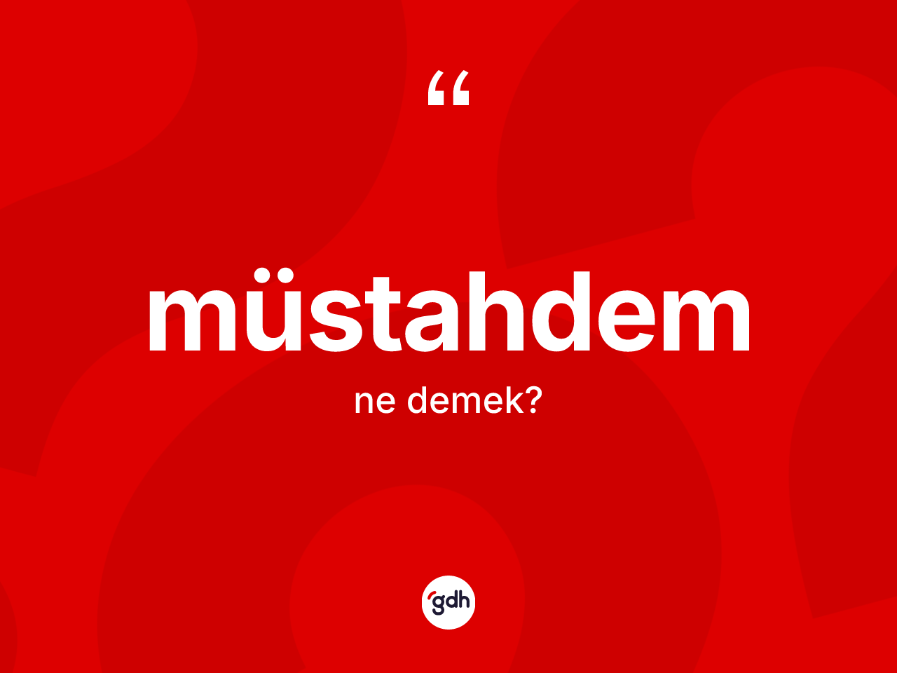 Müstahdem ne anlama gelir? Müstahdemin TDK'ya göre anlamı nedir?