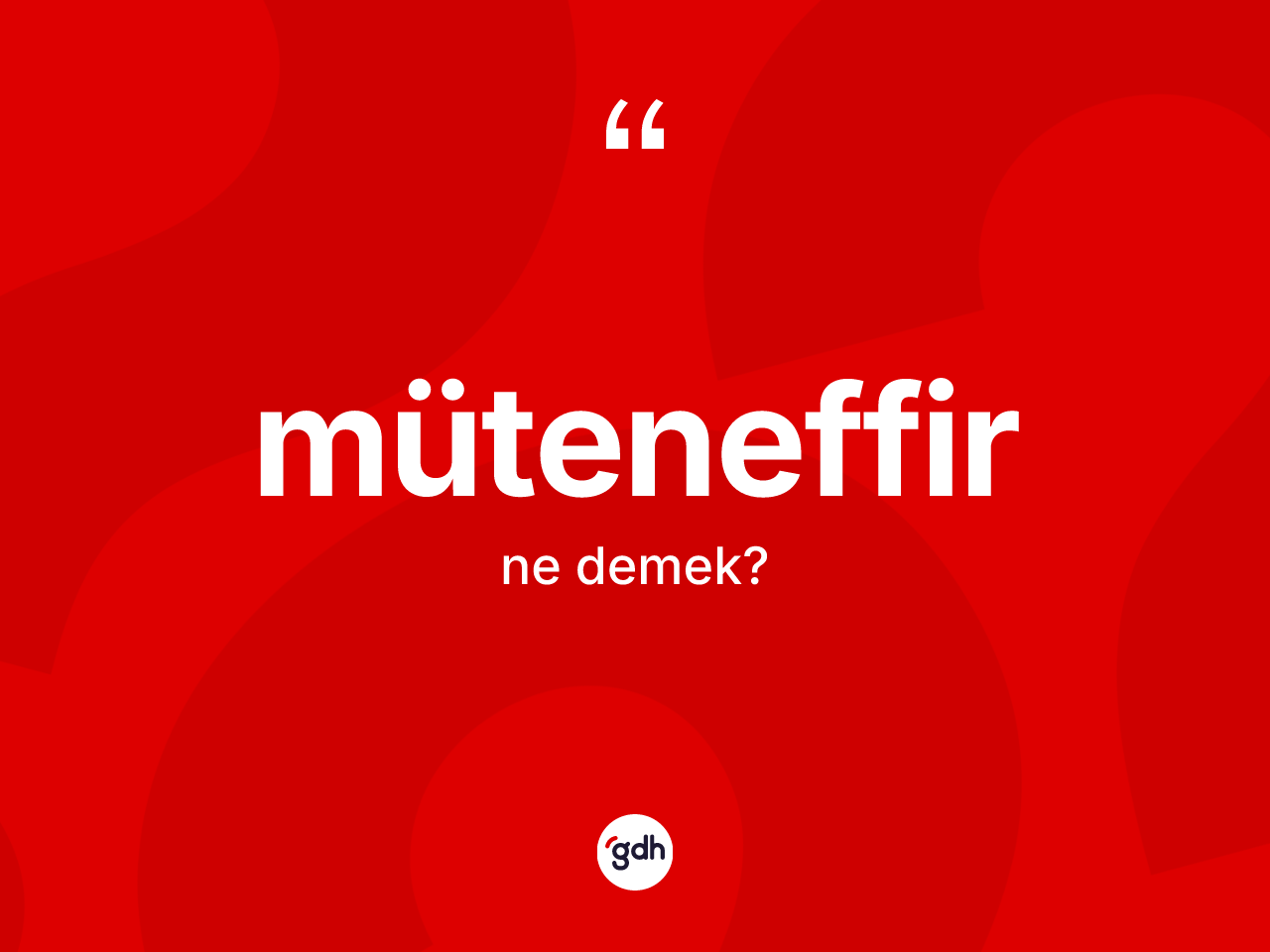 Müteneffir ne demek? Müteneffirin sözlükteki anlamı nedir?