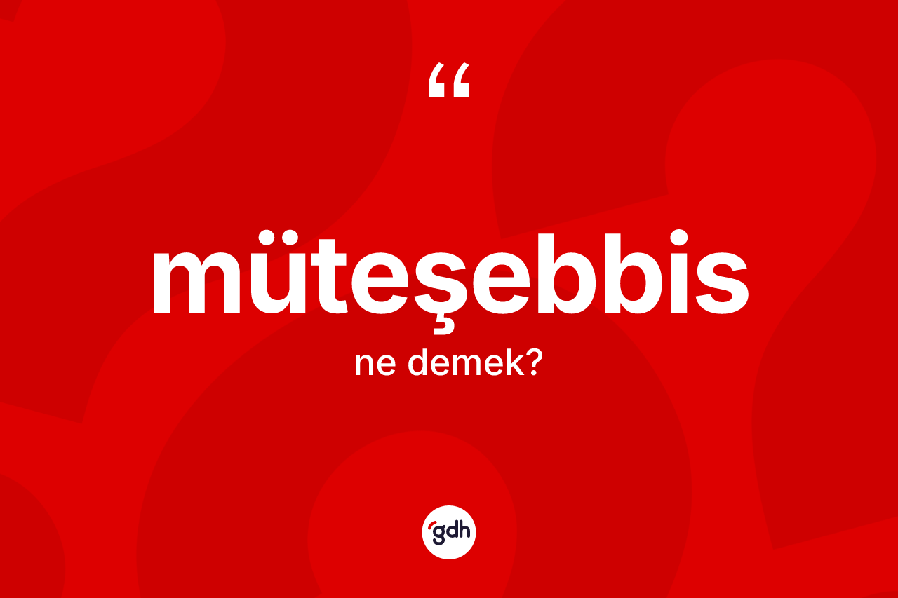 Müteşebbis kelimesinin tanımı nedir? Müteşebbisin sözlükteki anlamı nedir?