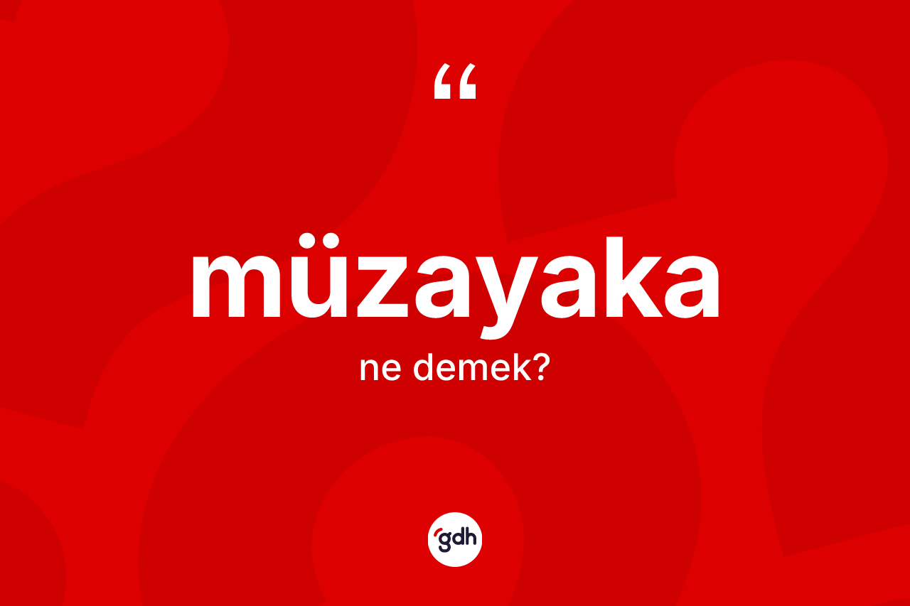 Müzayaka kelimesinin tanımı nedir? Müzayakanın TDK'ya göre anlamı nedir?