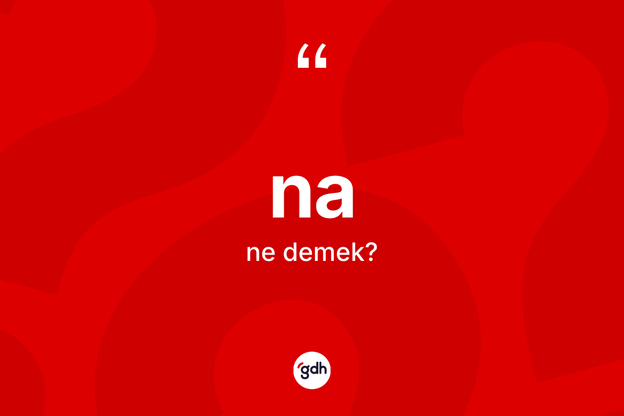 Na ne demek? Na kelimesinin özellikleri nelerdir?