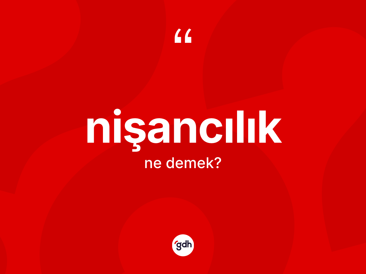 Nişancılık kelimesi ne demek? Nişancılık kelimesinin TDK'ya göre açıklaması nedir?