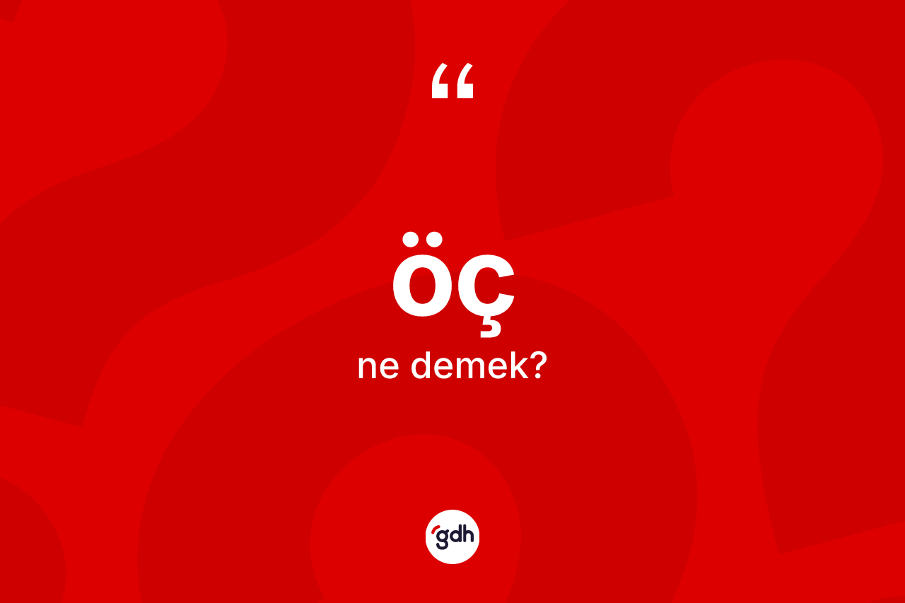 Öç nedir?