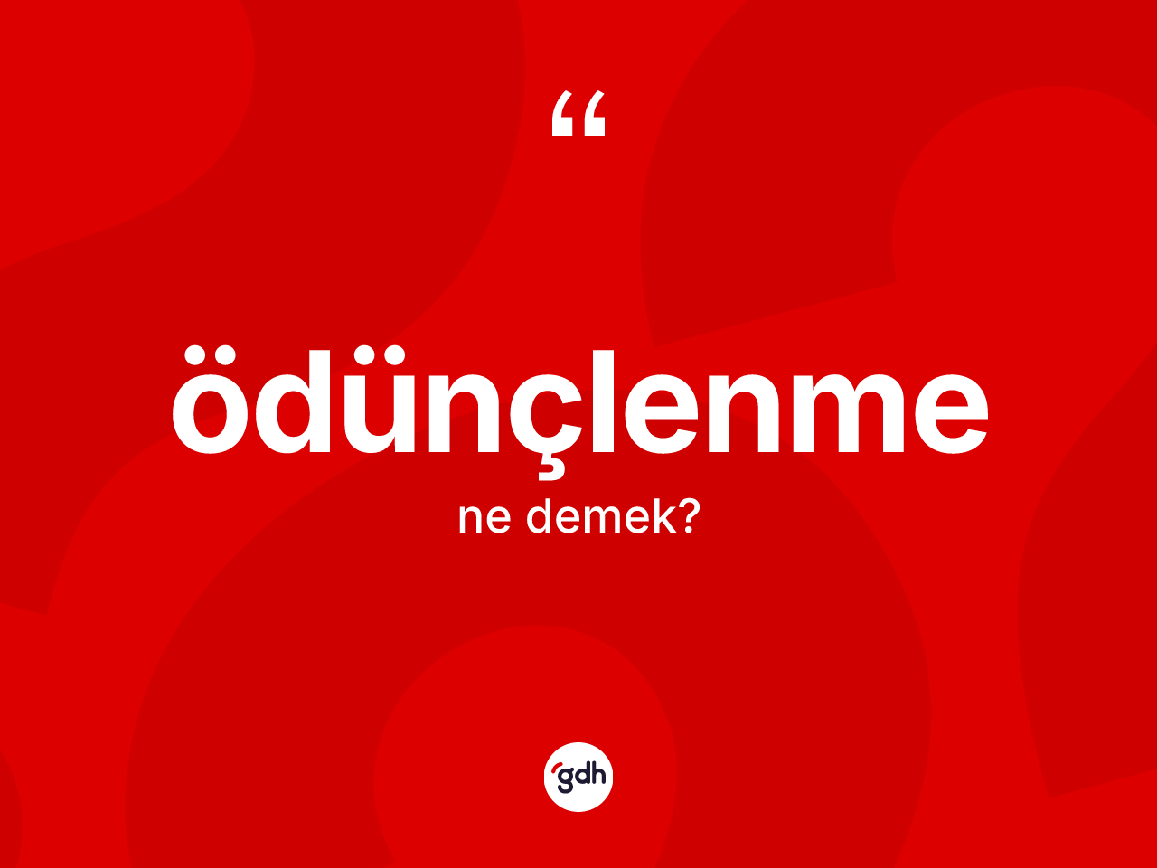 Ödünçlenme kelimesinin tanımı nedir? Ödünçlenmenin sözlükteki anlamı nedir?