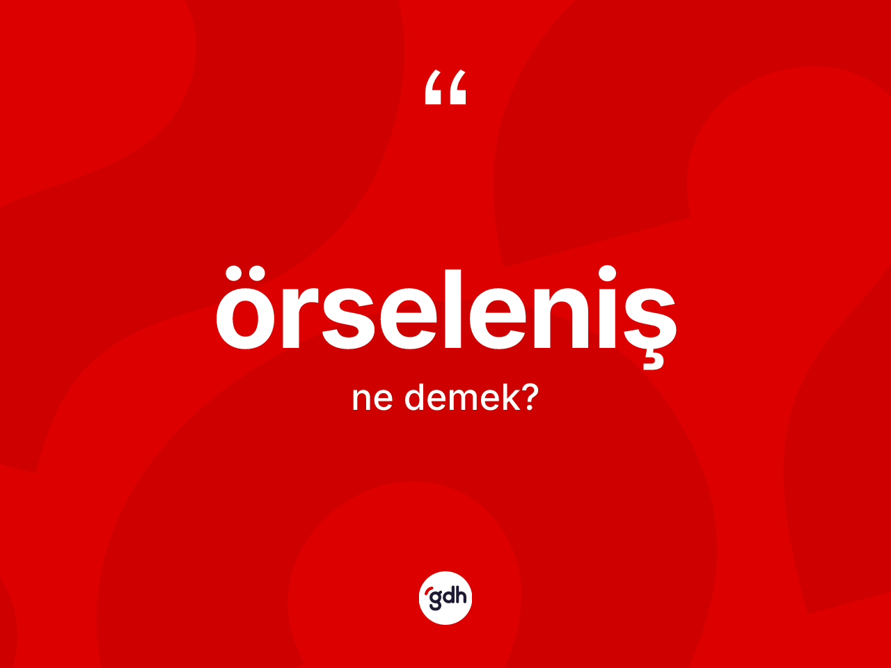 Örseleniş ne anlama gelir? Örselenişin sözlükteki anlamı nedir?