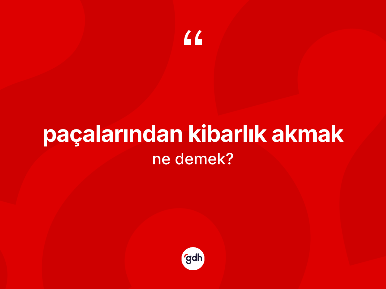 Paçalarından kibarlık akmak ifadesinin kısaca tanımı nedir? Paçalarından kibarlık akmak ifadesinin TDK'ya göre açıklaması nedir?