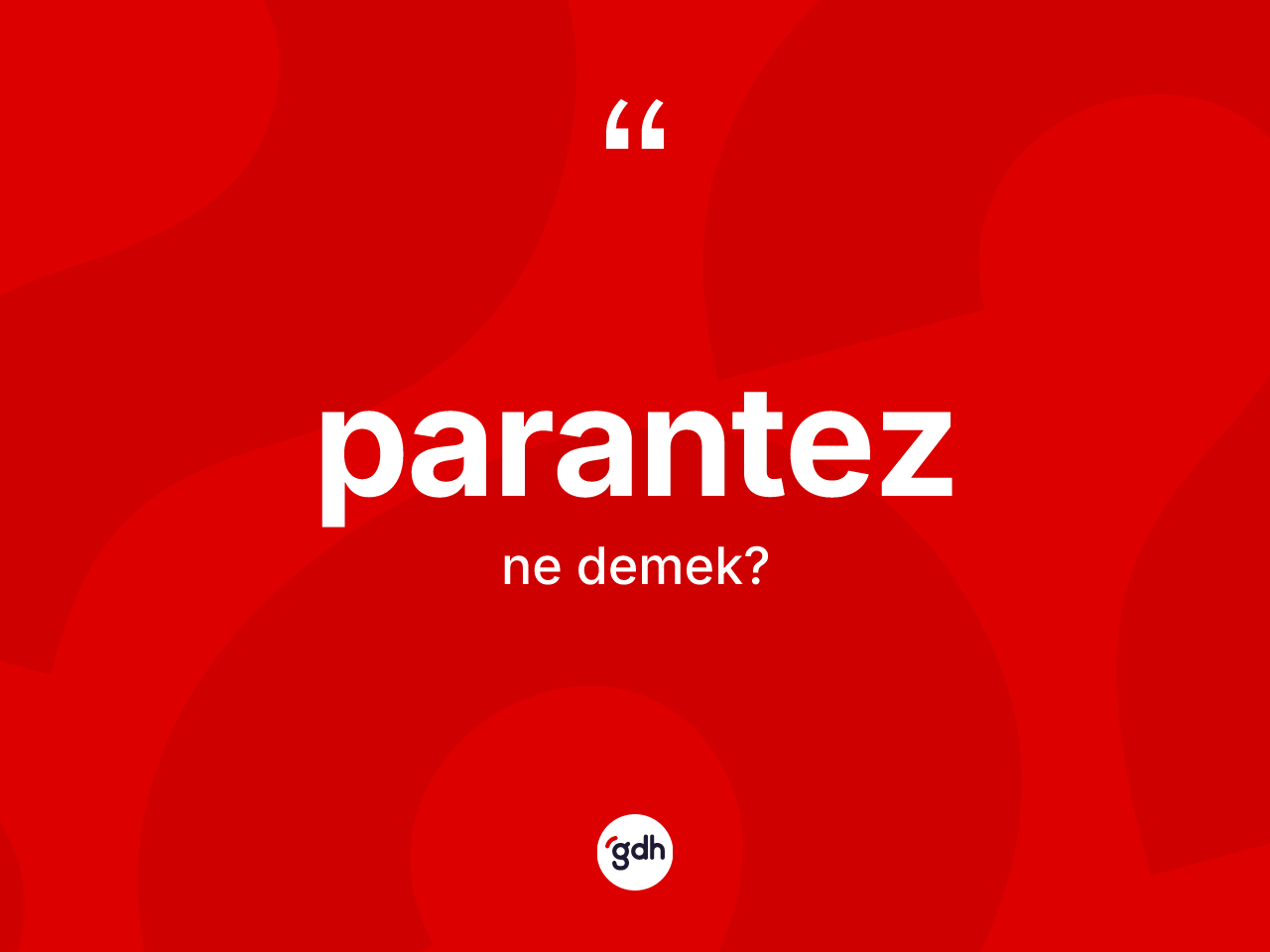Parantez ne anlama gelir? Parantez kelimesinin kaç farklı anlamı var?