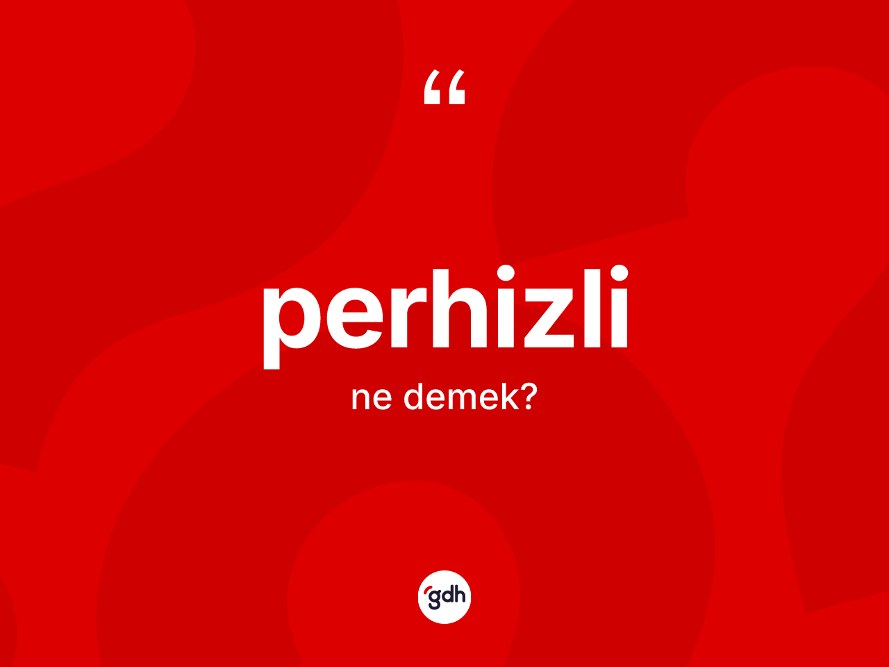Perhizli ne demek? Perhizlinin TDK'ya göre anlamı nedir?