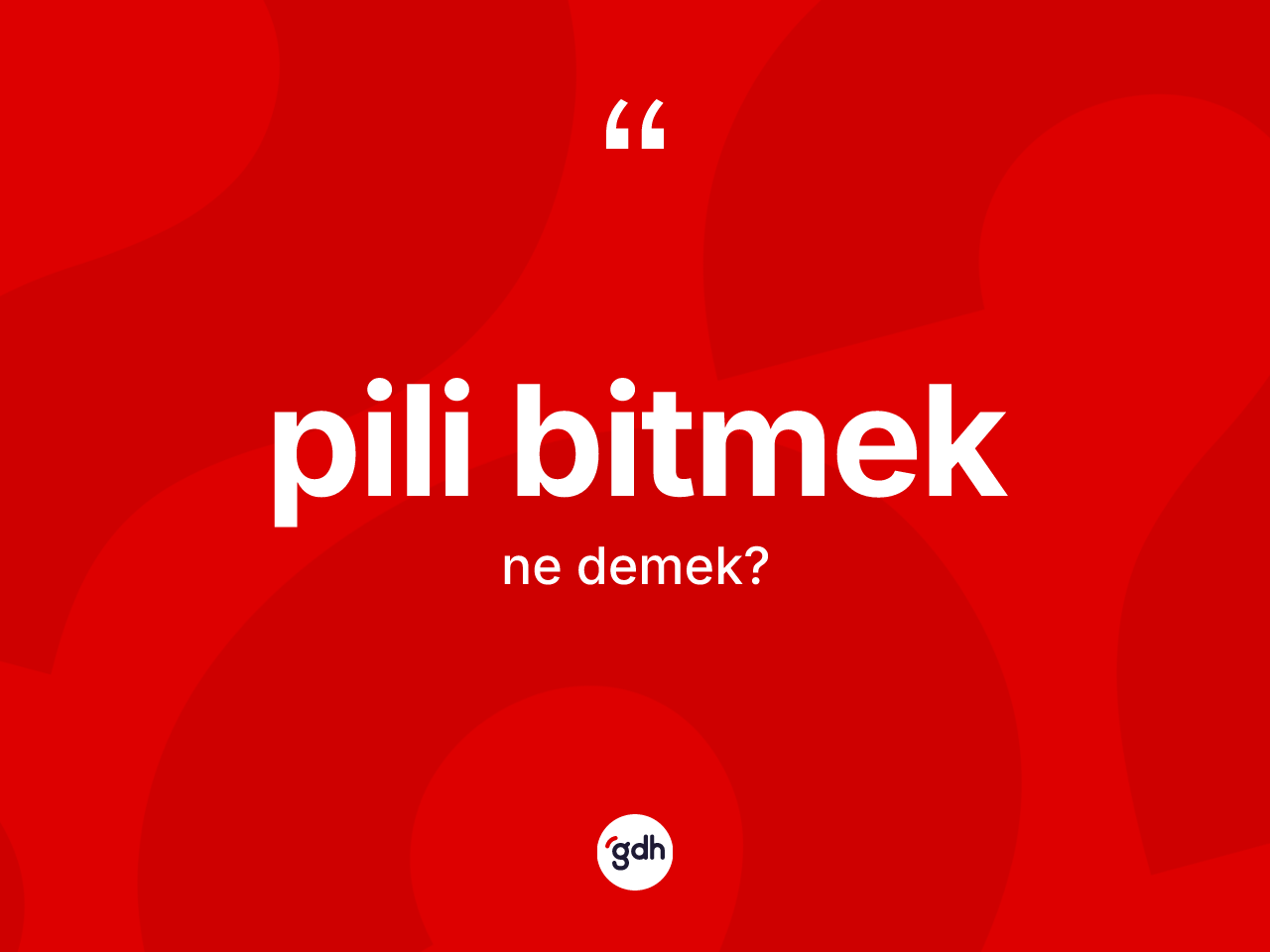 Pili bitmek ifadesinin kısaca anlamı nedir? Pili bitmek sözü hangi durumlarda kullanılır?