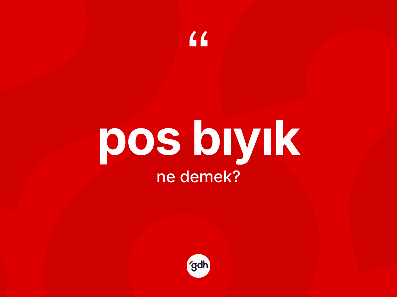 Pos bıyık kelimesi nedir? Pos bıyığın halk arasındaki kullanımı nasıldır?