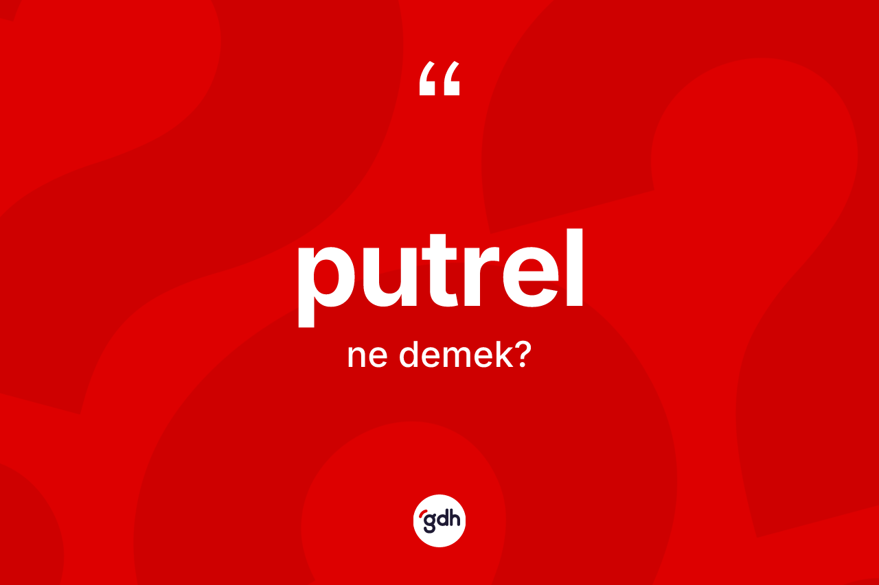 Putrel kelimesi ne anlama gelir? Putrelin TDK'ya göre anlamı nedir?