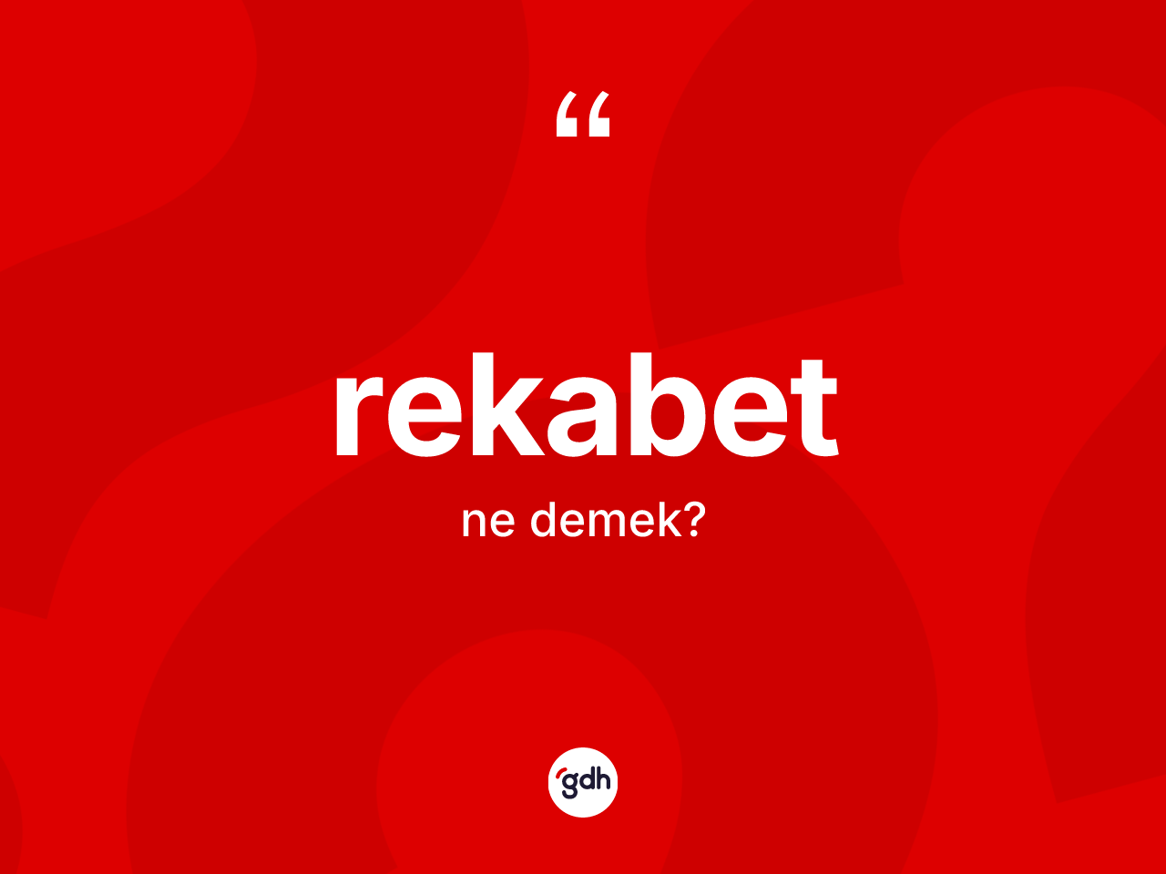 Rekabet nedir? Rekabetin TDK'ya göre anlamı nedir?