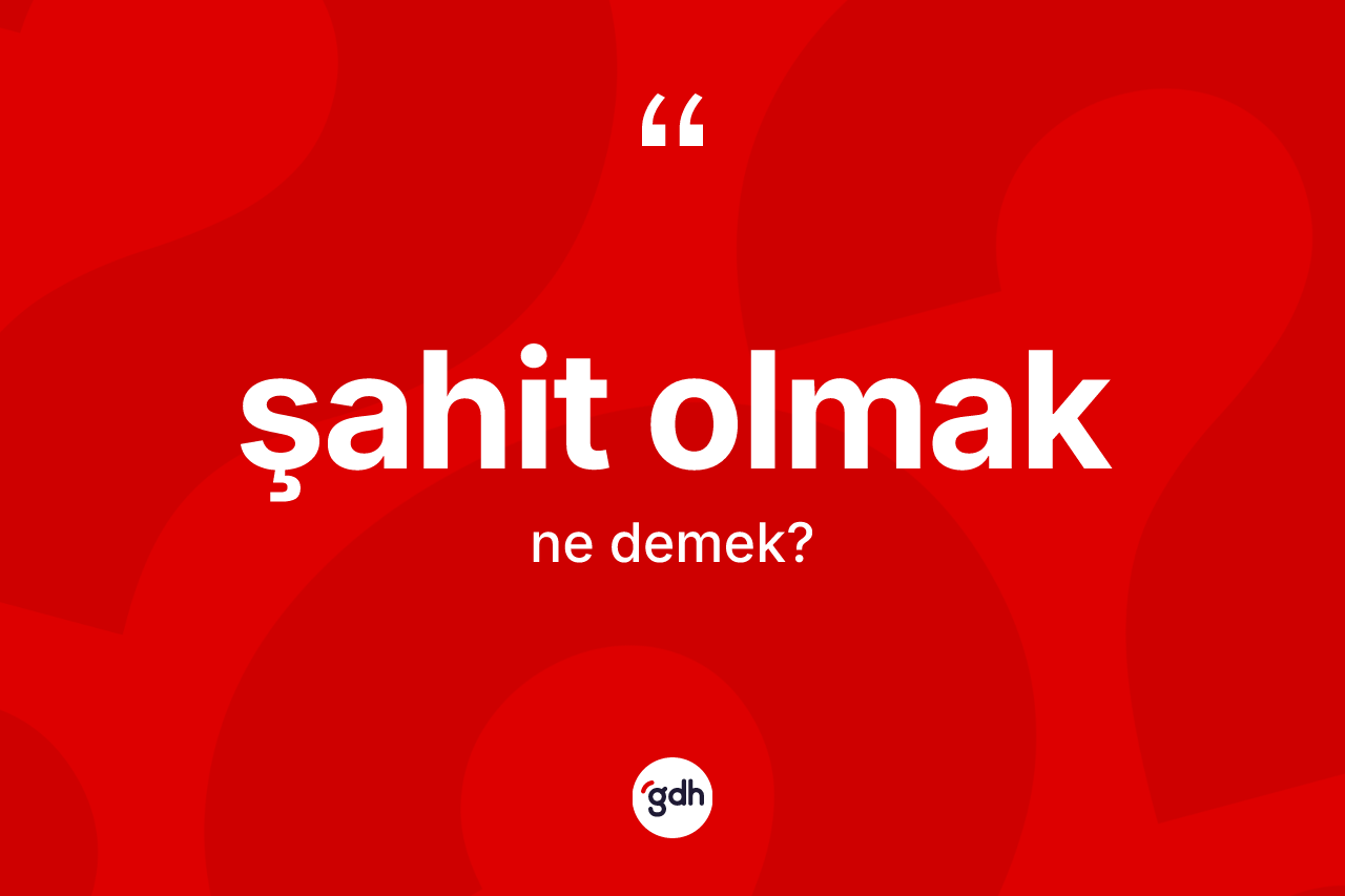 Şahit olmak ifadesi ne anlama gelir? Şahit olmak ifadesi hangi durumlarda kullanılır