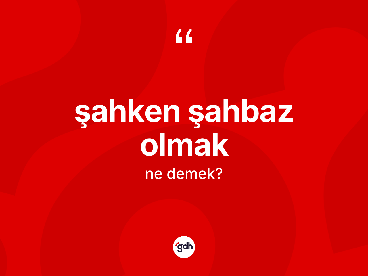 Şahken şahbaz olmak ifadesinin sözlükteki anlamı nedir? Şahken şahbaz olmak ifadesi nerede kullanılır?