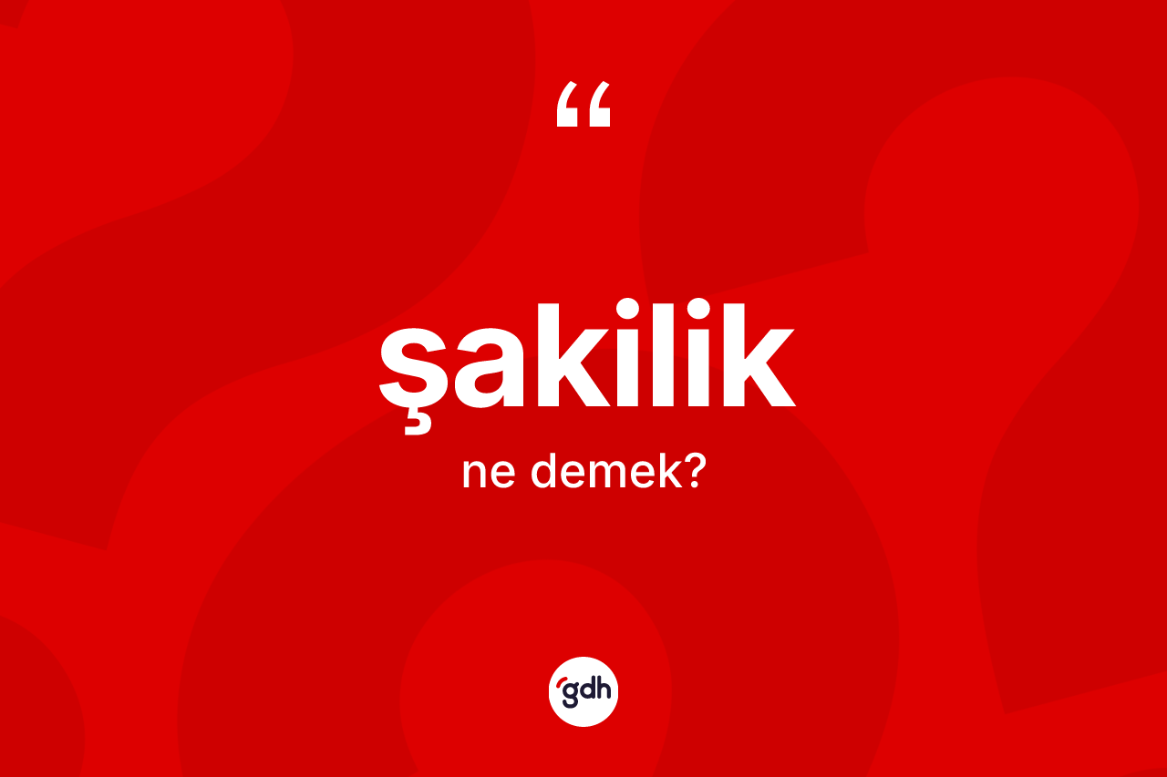 Şakilik nedir?