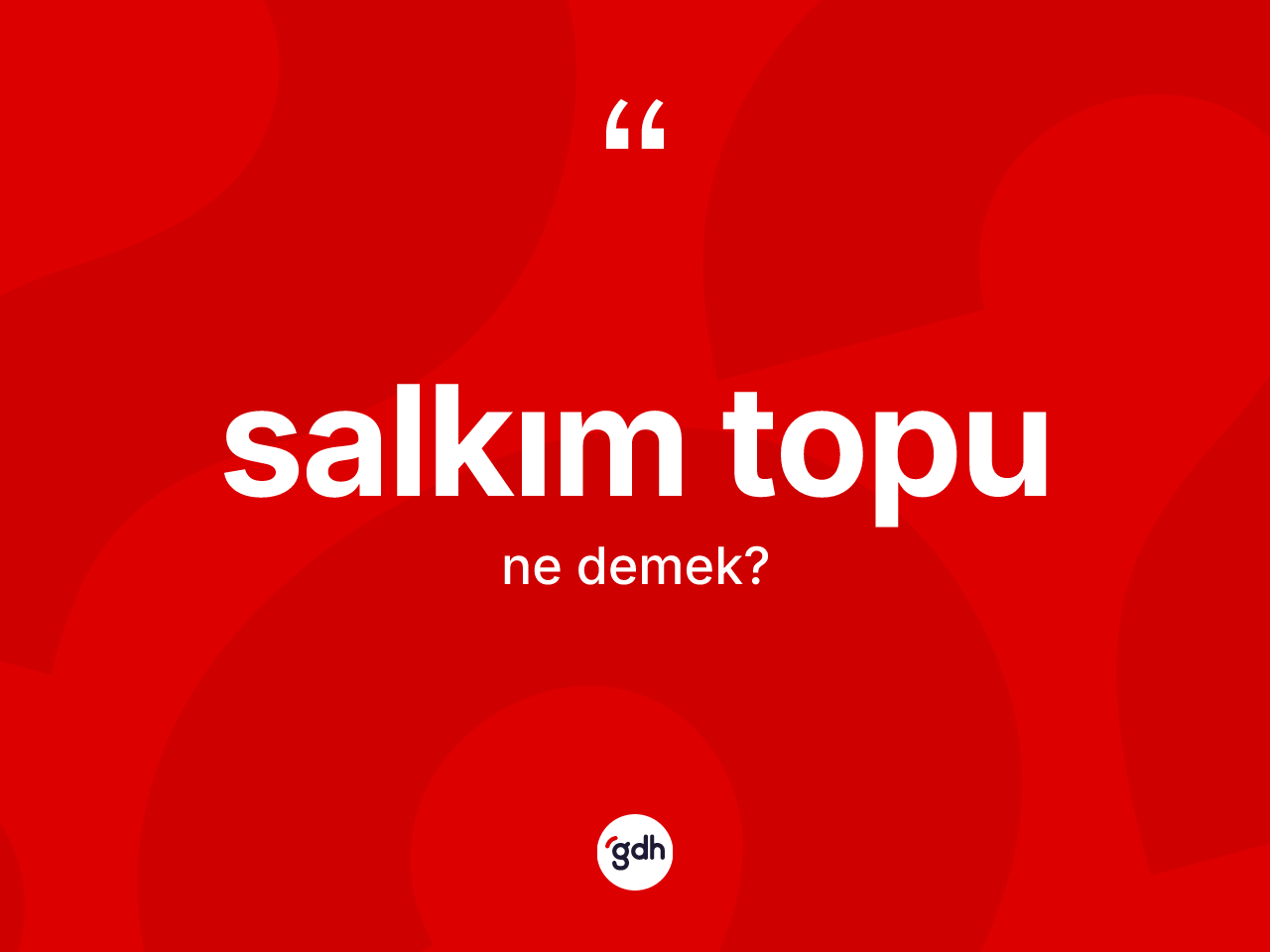 Salkım topu kelimesinin tanımı nedir? Salkım topu kelimesinin özellikleri nelerdir?