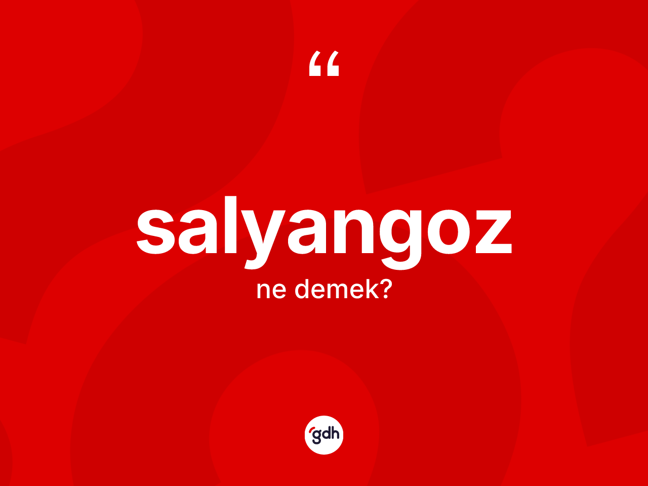 Salyangoz ne demek? Salyangozun sözlükteki anlamı nedir?