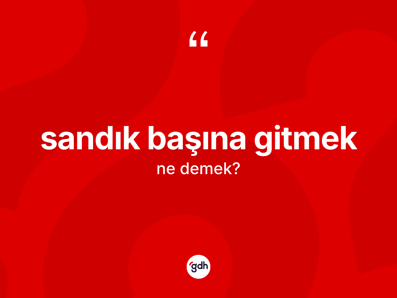 Sandık başına gitmek ifadesi ne demek? Sandık başına gitmek ifadesinin TDK'ya göre açıklaması nedir?