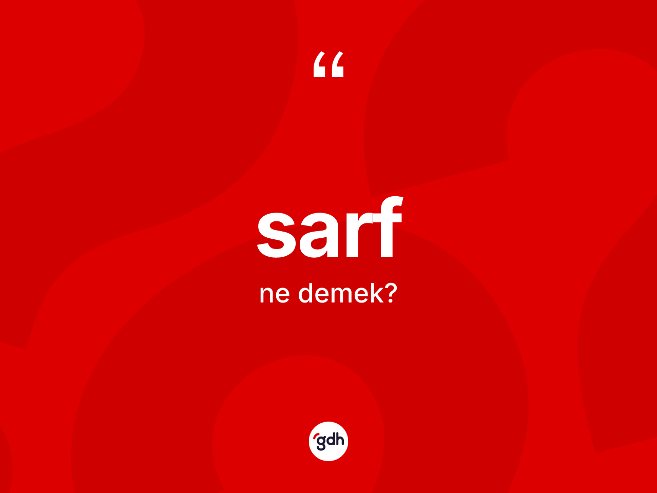 Sarf kelimesi ne demek? Sarf kelimesinin özellikleri nelerdir?
