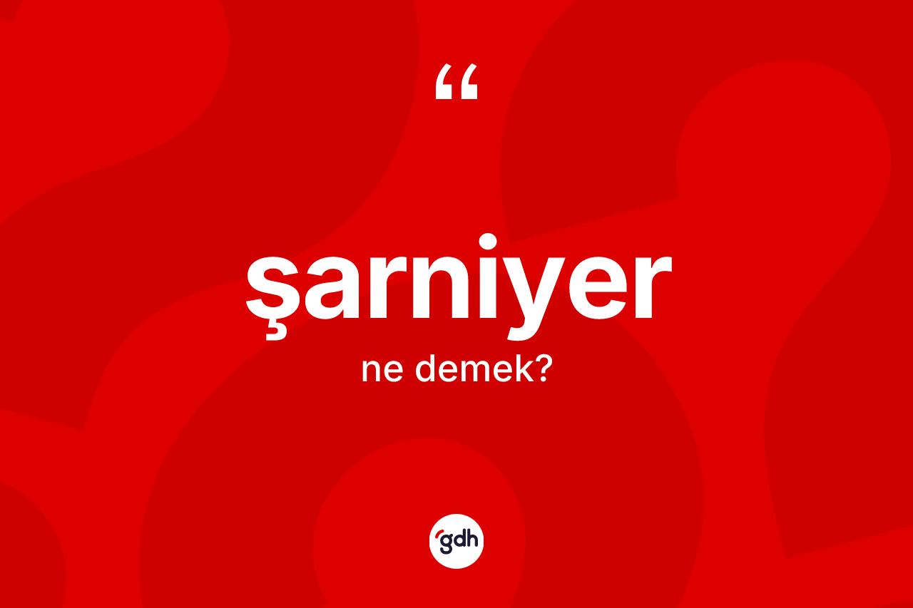 Şarniyer nedir?