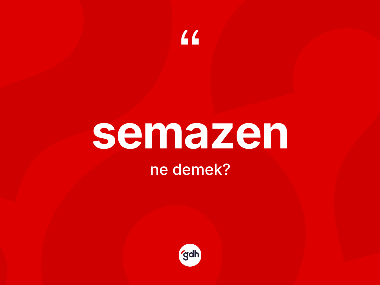 Semazen kelimesi nedir? Semazenin TDK'ya göre anlamı nedir?