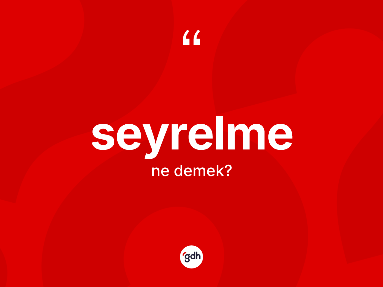 Seyrelme kelimesinin tanımı nedir? Seyrelmenin TDK'ya göre anlamı nedir?