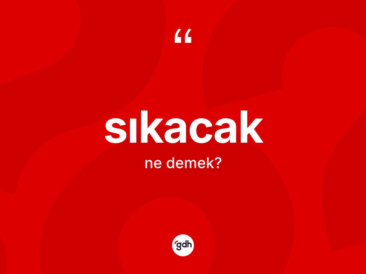 Sıkacak ne anlama gelir? Sıkacağın TDK'ya göre anlamı nedir?