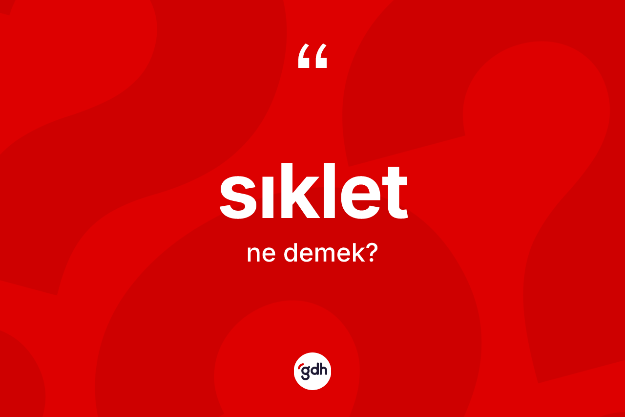 Sıklet nedir?