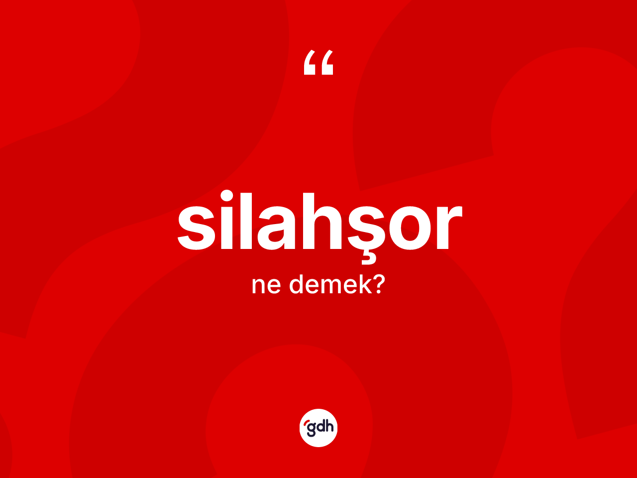 Silahşor ne demek? Silahşorun kısaca tanımı nedir?