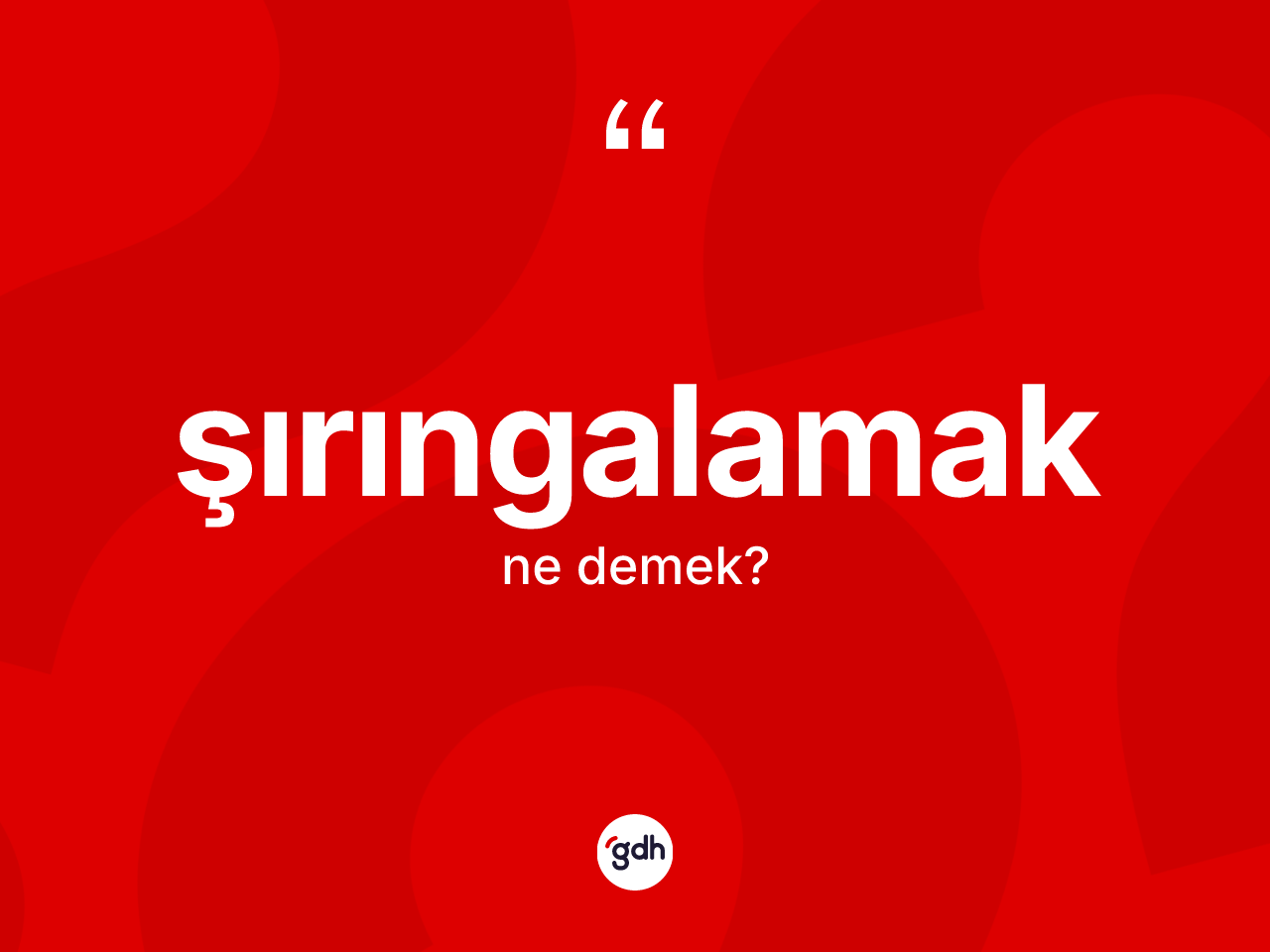 Şırıngalamak kelimesinin anlamı nedir? Şırıngalamağın TDK'ya göre anlamı nedir?