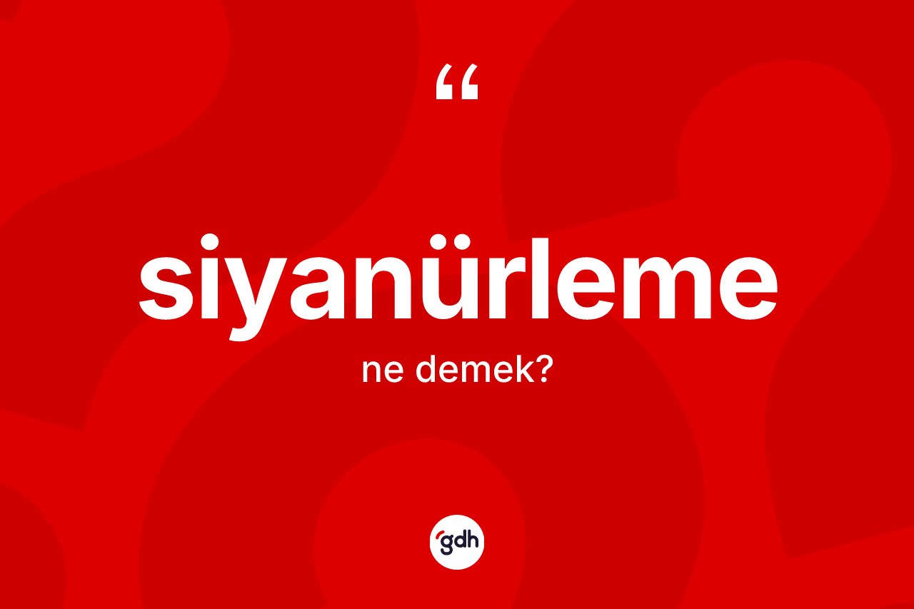 Siyanürleme nedir?