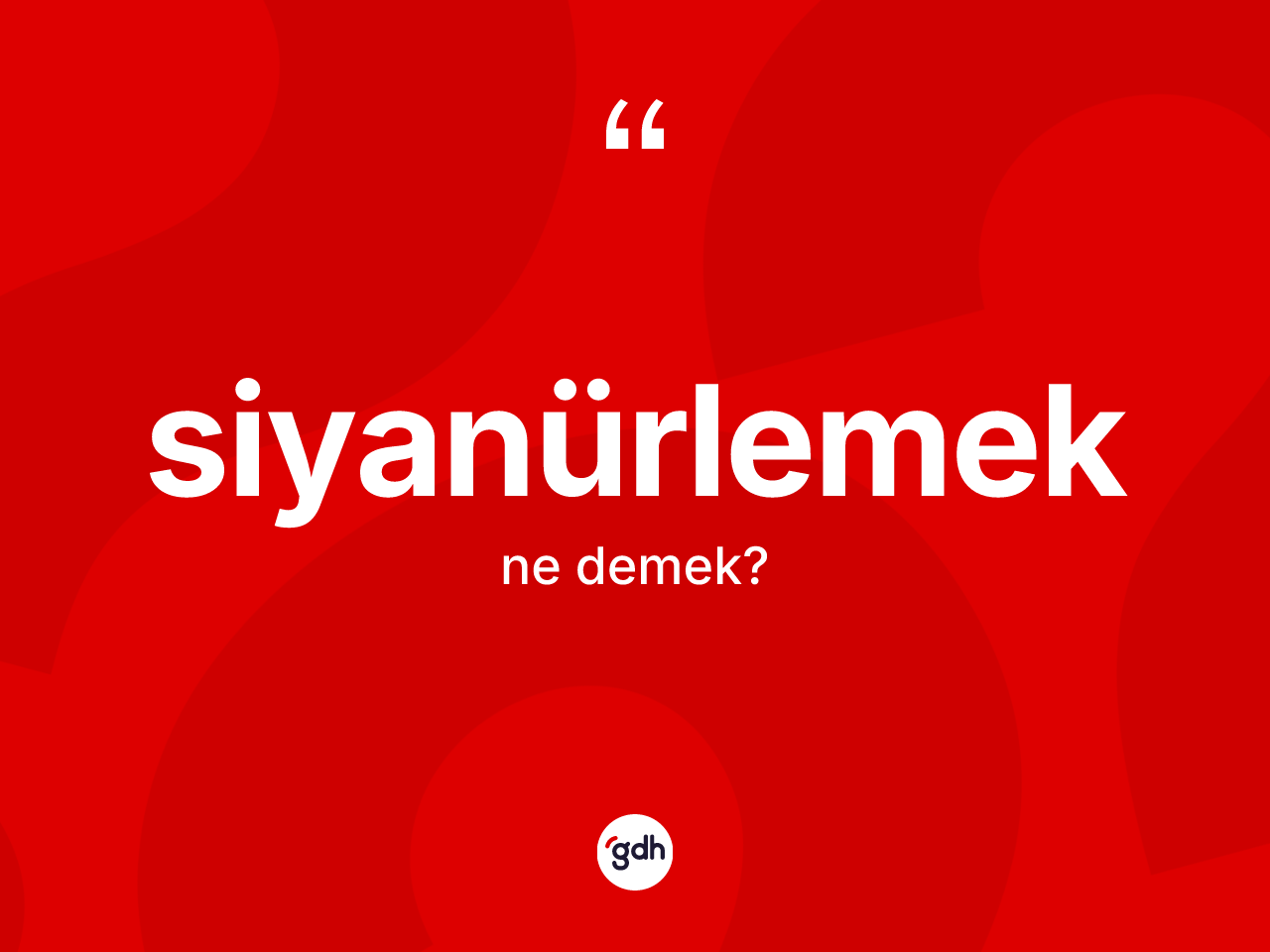 Siyanürlemek kelimesinin anlamı nedir? Siyanürlemek kelimesinin özellikleri nelerdir?