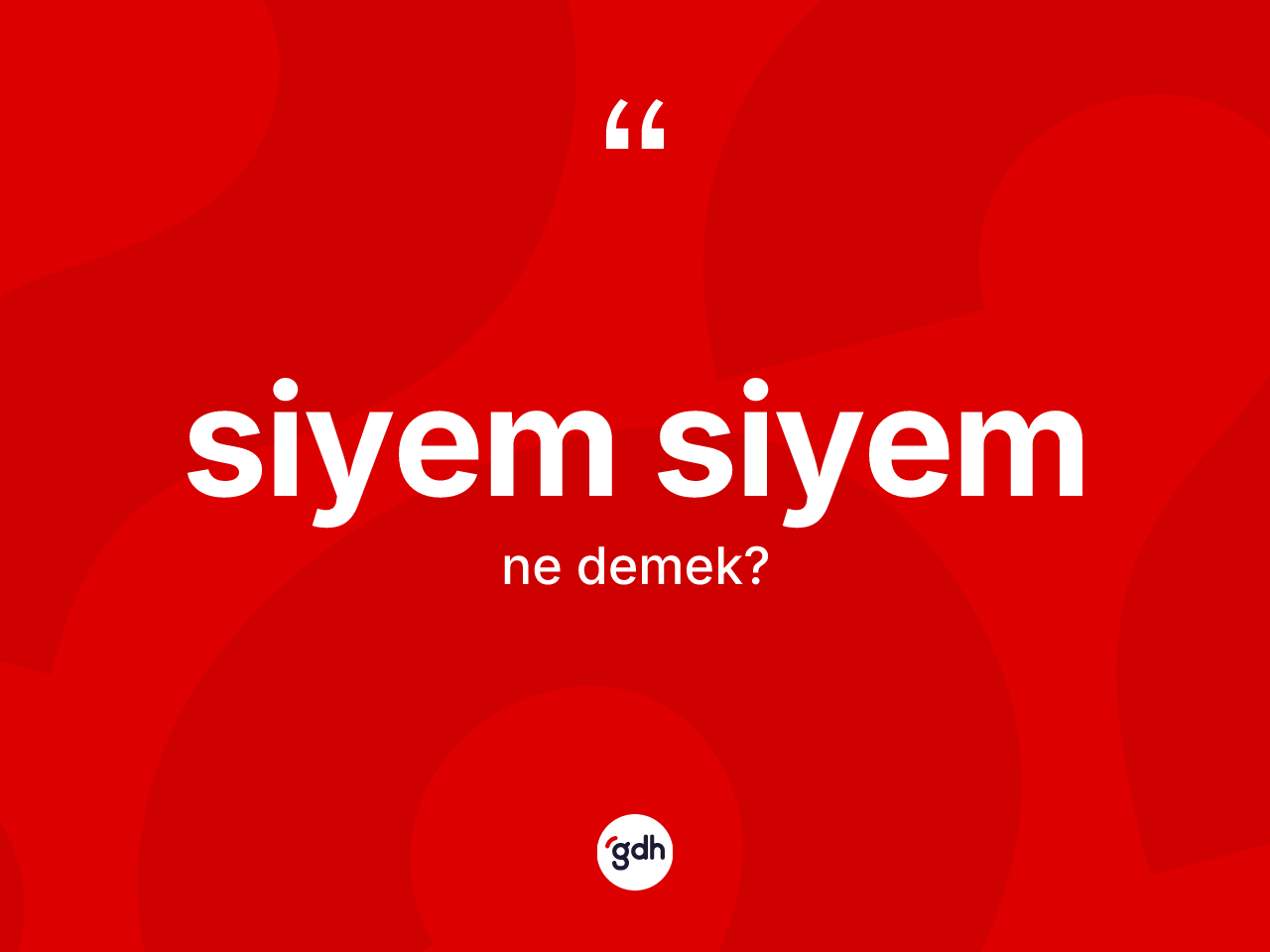 Siyem siyem nedir? Siyem siyemin kısaca tanımı nedir?