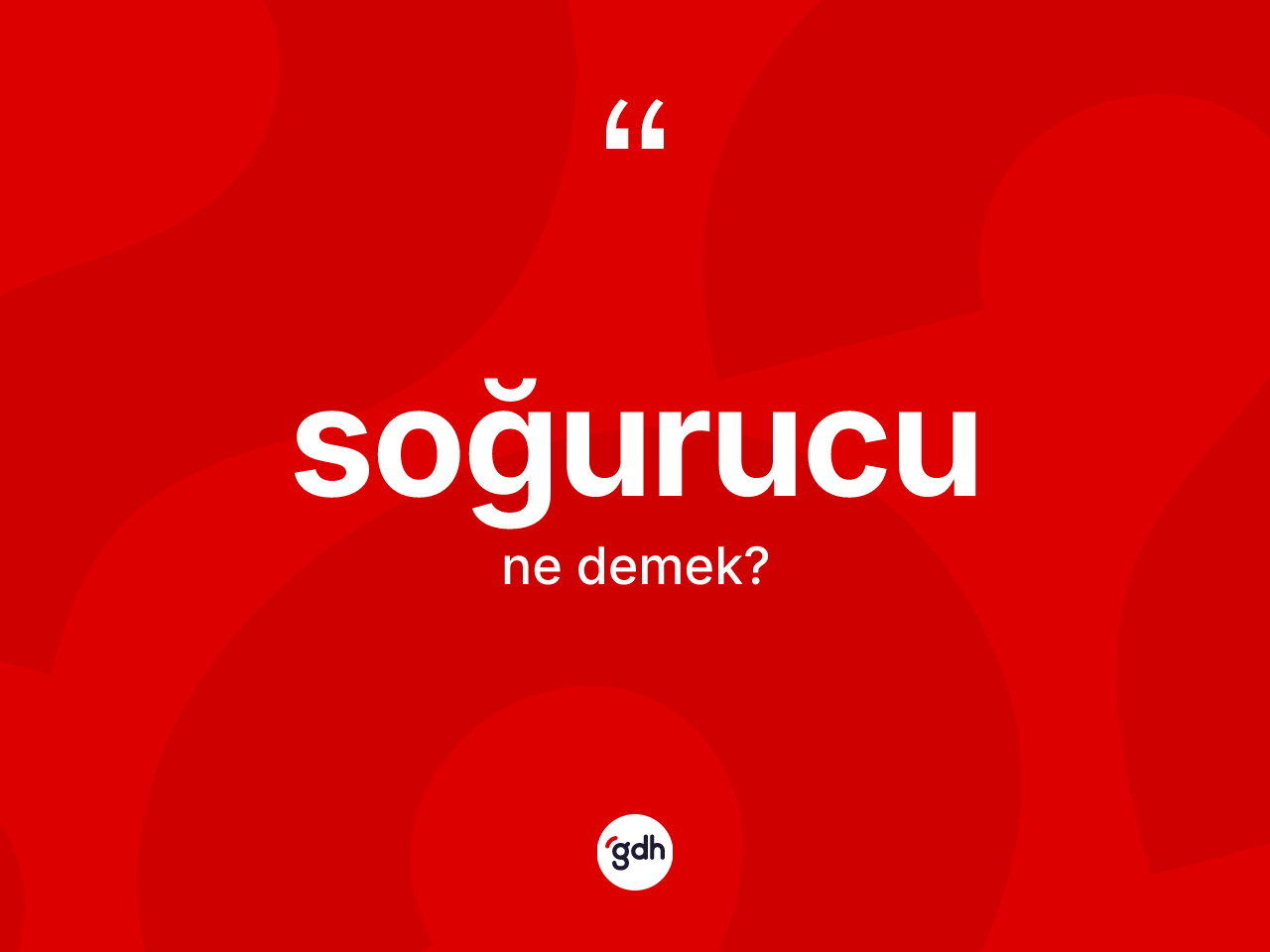 Soğurucu nedir? Soğurucunun TDK'ya göre anlamı nedir?