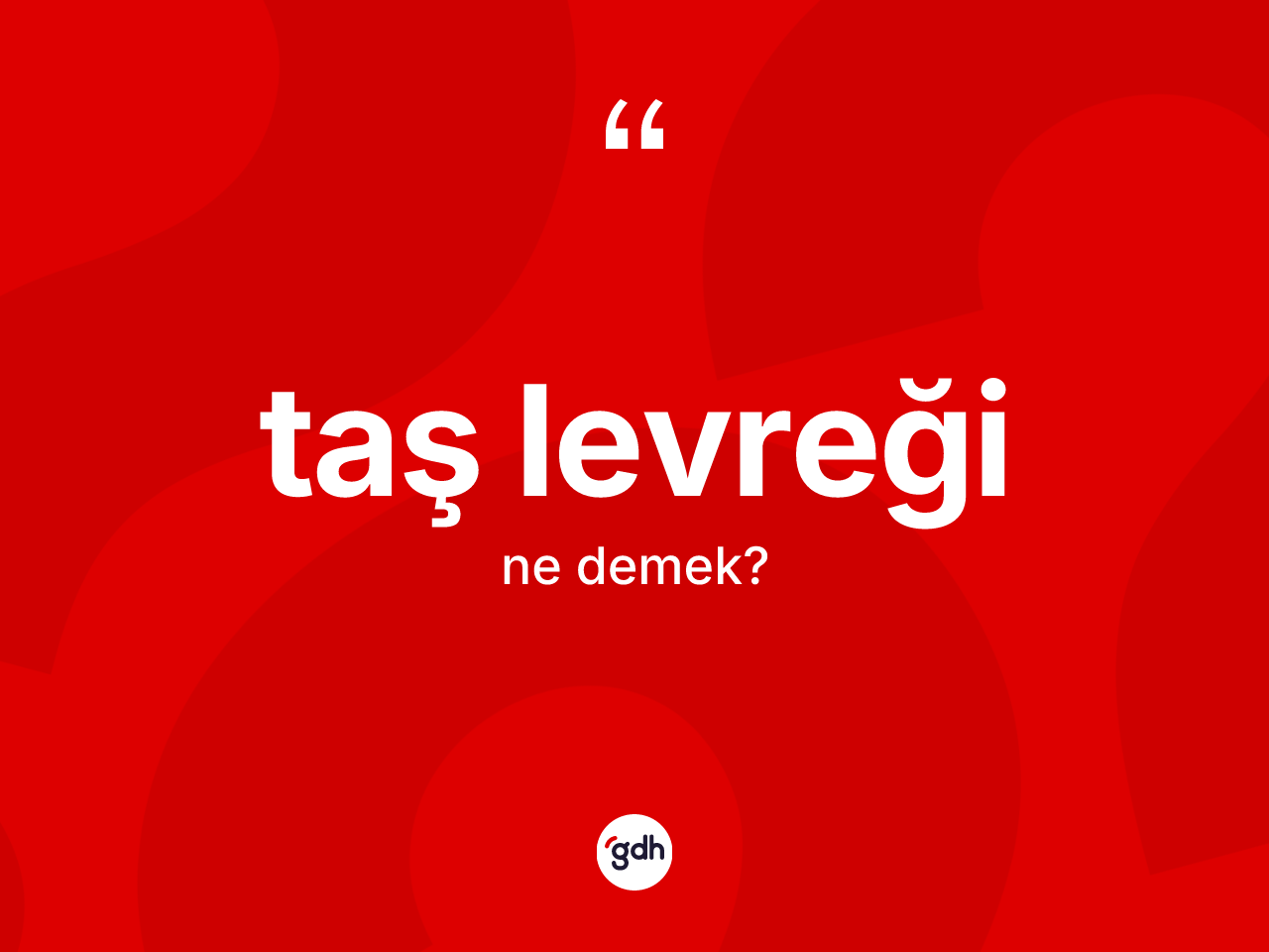 Taş levreği kelimesi nedir? Taş levreği kelimesinin özellikleri nelerdir?