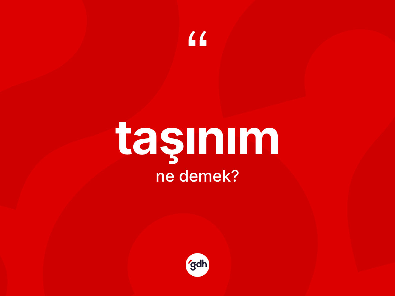 Taşınım nedir? Taşınımın halk arasındaki kullanımı nasıldır?