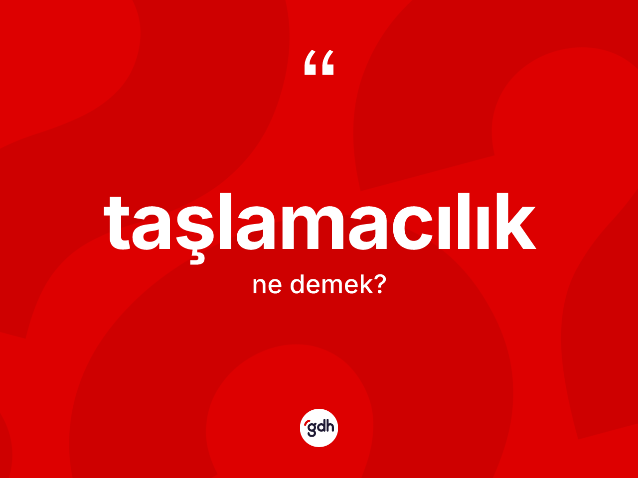 Taşlamacılık kelimesinin sözlükteki tanımı nedir? Taşlamacılığın kısaca tanımı nedir?